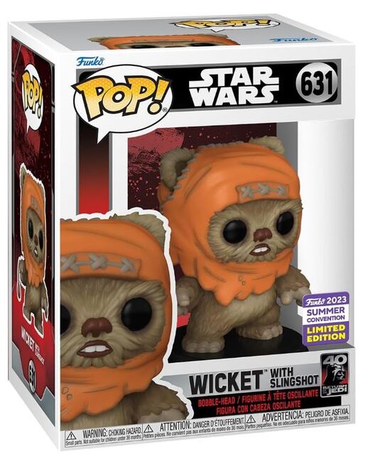 Funko Pop! Star Wars / Wicket with Slingshot