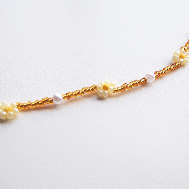 Mask/Glasses chain Golden Yellow