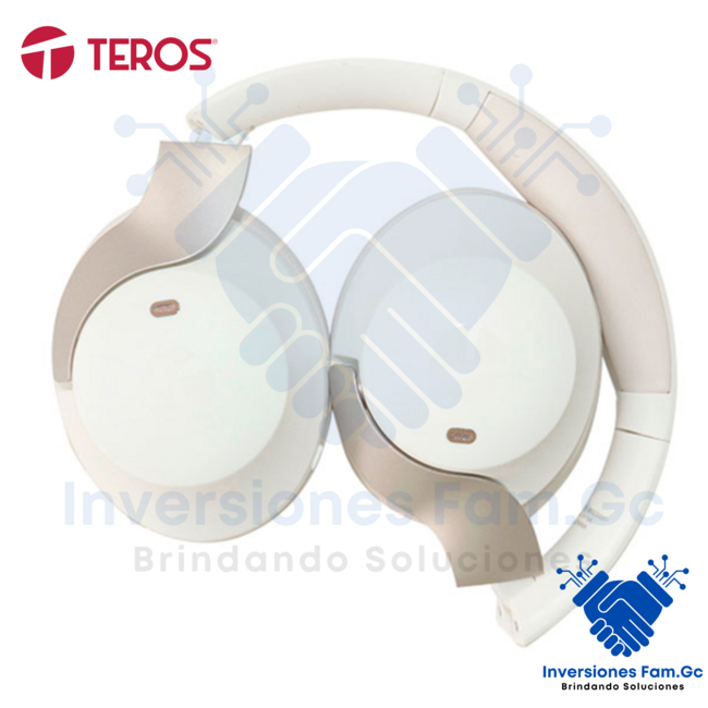 AUDIFONO TEROS TE-8033WP WIRELESS BLANCO