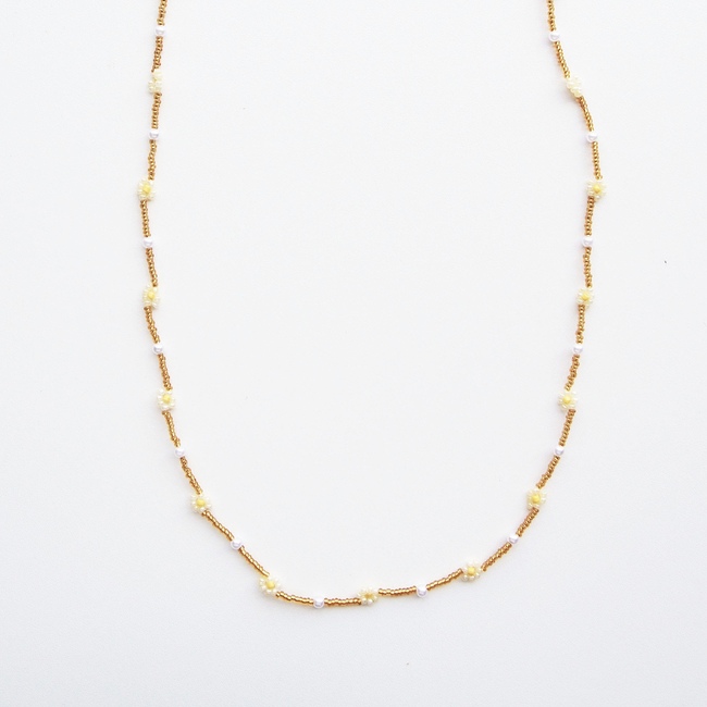 Mask/Glasses chain Golden Yellow