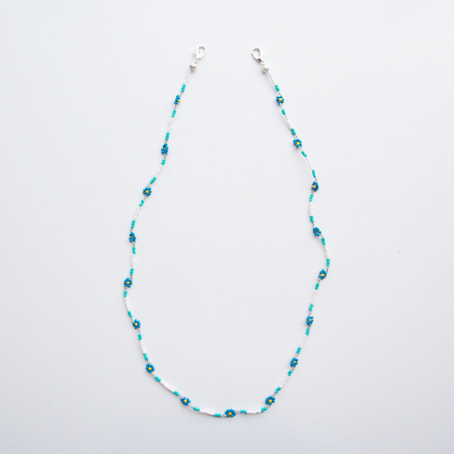 Mask/Glasses chain Blue