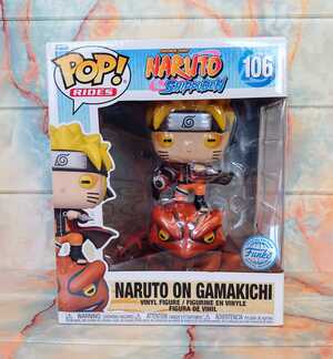 Funko POP! Animes / Naruto Shippuden - Naruto on Gamakichi