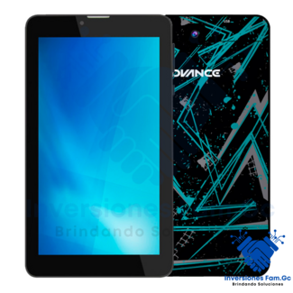 TABLET 3G ADVANCE PRIME PR6152 7 PULGADAS ANDROID 11 GO DUALSIM 16GB RAM 1GB D2