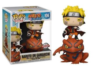 Funko POP! Animes / Naruto Shippuden - Naruto on Gamakichi