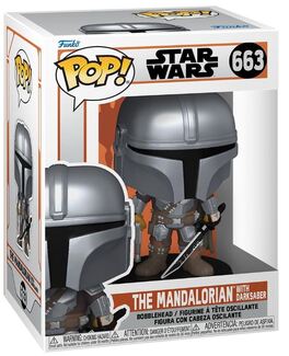 Funko Pop! Star Wars / The Mandalorian with Dark Saber